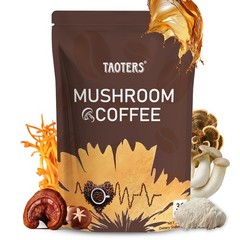 6 Functional Herb Coffee Powder for Mental Clarity,Energy & Digestive,30Servings