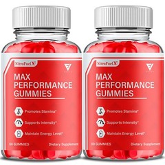(2 Pack) Nitro Fuel X Gummies NitroFuel X Performance Supplement (120 Gummies)