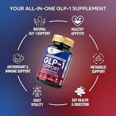 Berberine Metabolic Support Complex Probiotics Resveratrol CoQ10 Energy 60 Caps