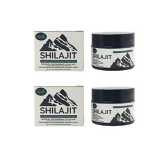 Krisam Naturals (2 Pack) Pure Himalayan Organic Gold Grade Shilajit Resin – 50g