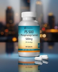 PhosphatidylSerine 500mg-Focus & Memory 60 Capsules, PS500 – Fresh Stock/