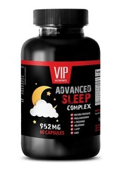 Magnesium sleep support – ADVANCED SLEEP COMPLEX – L-Theanine relaxation 1Bot