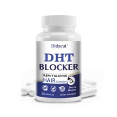 Hair Gain Biotin Hydrolyzed DHT Blocker Hair Growth Vitamins Women Men
