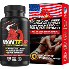 Dynamism Labs – ManTFup 🔥 💪🏼 Testosterone Booster, 📈 Gluten Free, 🌱 Non-GMO