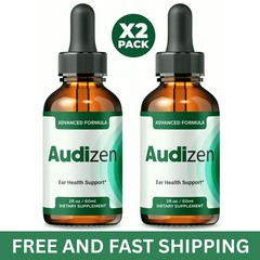 (2 Pack) Audizen Drops – Advanced Ear Health and Hearing Support Formula – US