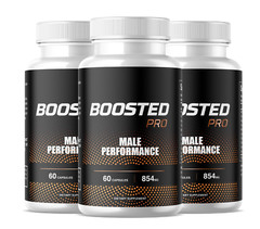 Boosted Pro Pills 4 ED BIGD Boosted pro supplement 180caps Booster pro (3pack)
