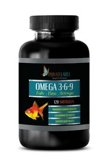 fish oil supplement – OMEGA 3-6-9 3600mg – relieves inflammation 1 Bottle