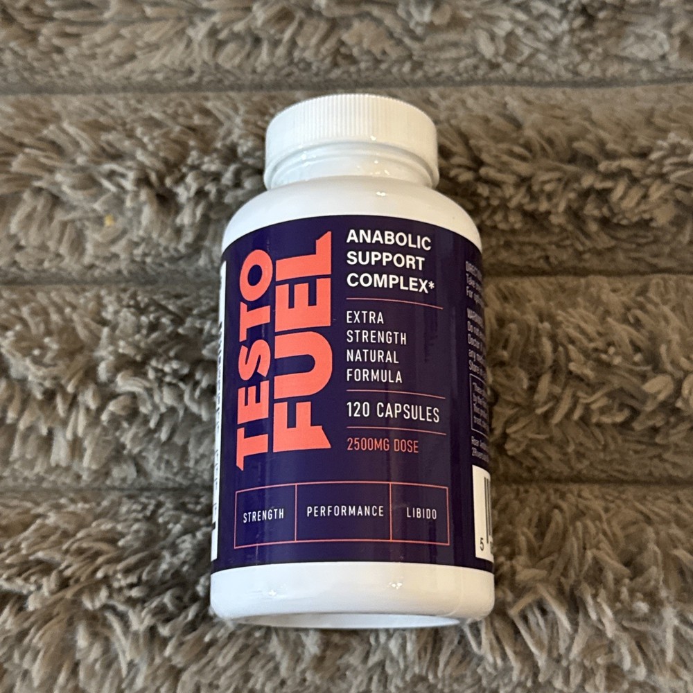 AUTHENTIC TESTO FUEL Natural Test Booster Anabolic Muscle Mass 03/27 Lot 241107