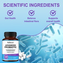 Advanced Probiotic 5.75 Billion CFU, Supports Digestive Intestinal Health