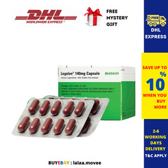 LEGALON 140mg by Madaus Germany Traditionally used for liver 100&rsquo;s DHL SHIP