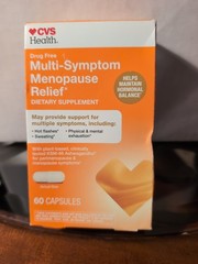 CVS Multi -System Menopause Relief Dietary Supplement For Hot Flashes Sweating