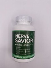 Nerve Savior Advanced Nerve Support 60 Capsules – New / Sealed! Exp 12/2025