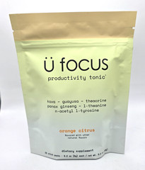 Ü Focus Productivity Tonic Orange Citrus Sugar-Free 15 Stick Packs MFG 24219 NEW