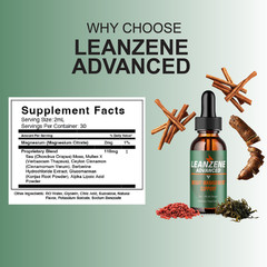 Leanzene Weight Management Support, Leanzene Advanced Drops (2oz)