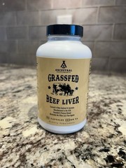 Ancestral Grassfed Supplements Beef Raised Capsules Pasture Liver 100%chemical|f