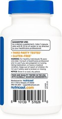 Nutricost Sarsaparilla Root Extract (1500mg Equivalent) 120 Vegan Capsules