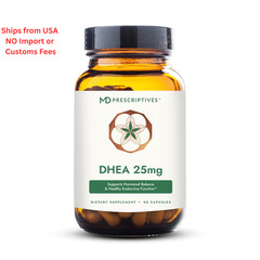 MD Prescriptives DHEA 25mg Dietary Supplement – 60 Count (Pack of 1), N/a