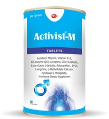 Activist M Infertility Boosts Immunity, Enhances Stamina Energy for Male -60 Tab