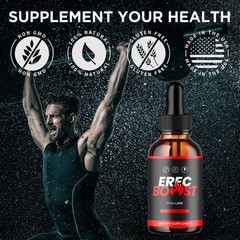 (5 Pack) Erec Boost Male Support Drops Advanced ErecBoost Supplement 150 Serving