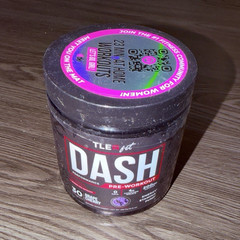 TLE fit DASH Performance Pre-Workout Powder Grape Cherry 30 Servings 10.16oz