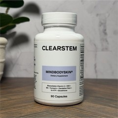 CLEARSTEM MINDBODYSKIN Dietary Supplement Capsules 90 Ct Exp 03/28