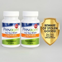 Prevagen Regular Strength 10mg Orange Chewables – 2 Pack (60-Day Supply)