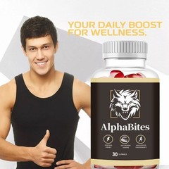 NEW Alpha Bites Gummies AlphaBites Max Performance Gummy (1 Month Supply) 1-3PCS