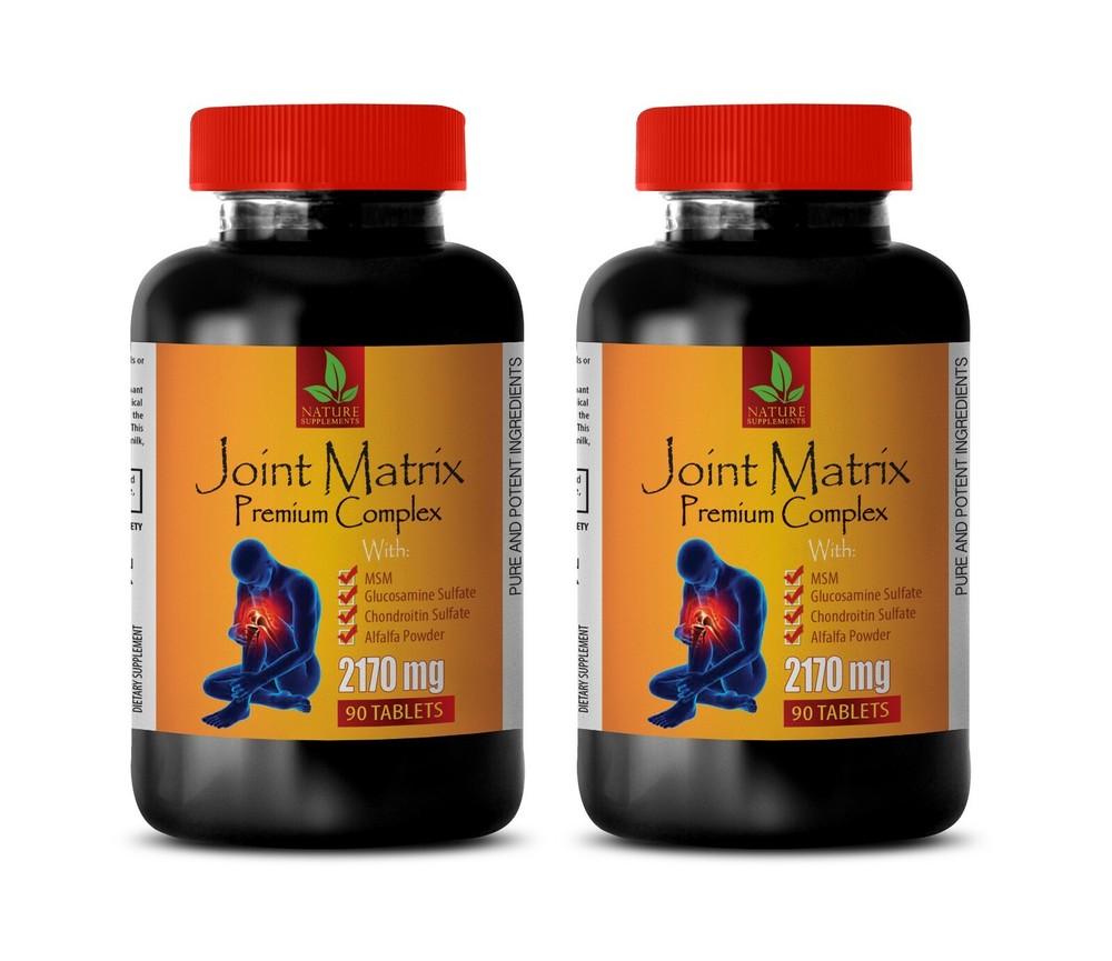 joint advance supplement – JOINT MATRIX – glucosamine chondroitin w/ msm 2BOTTLE