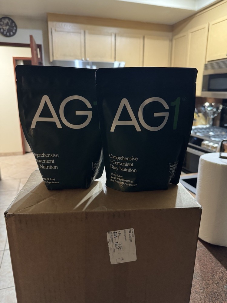 AG1 Athletic Greens (12.70z) – Powder Supplement 30 Days Supply Free Shipping