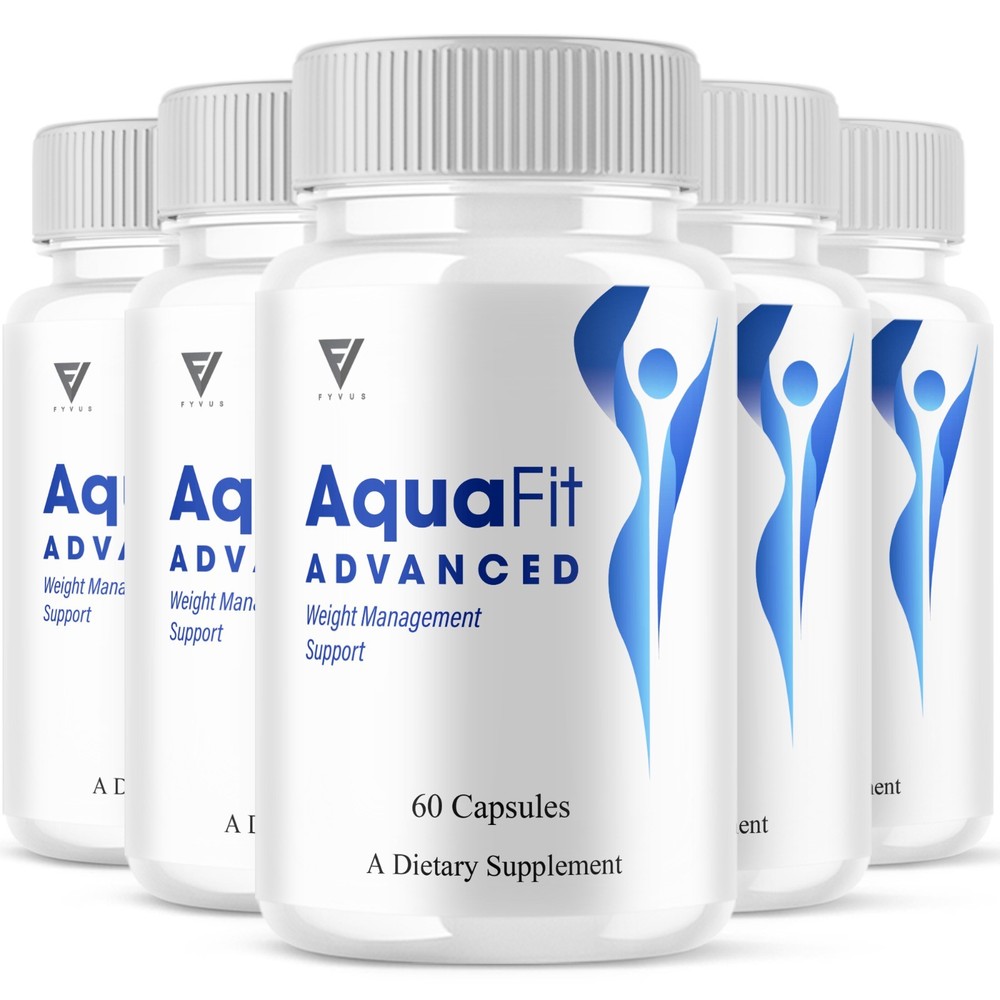 (5 Pack) Aqua Fit Advanced Weight Manangement, AquaFit Capsules (300 Capsules)
