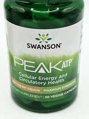 Swanson PEAK ATP Maximum Strength – Natural Supplement Cellular Energy, 30 Caps