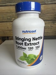 Nutricost Stinging Nettle Root Extract 7500mg, 120 Caps – EXP 5/2027