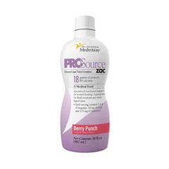 ProSource ZAC Protein Supplement Berry Punch Flavor 32 Oz. Bottle Ages 9+, 4