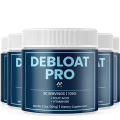 (5 Pack) Debloat Pro Powder Advanced Weight Management DebloatPro 150 Servings