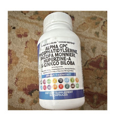 Clean Nutraceuticals Cogni Defend Alpha GPC Phosphatidylserine Bacopa 60 Capsul…