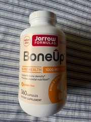 Jarrow Formulas BoneUp Bone Health Calcium 1000mg Gluten Free 360 Capsules