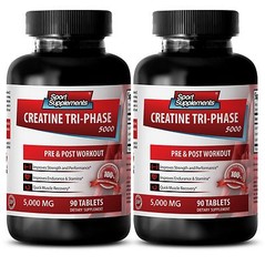 Muscle Supplements – Creatine Tri-Phase 5000mg – Enhance Energy Reserves 2B
