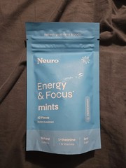 Neuro Mints: Energy & Focus- Peppermint- 90 Pieces++
