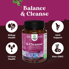 GCleanse Uric Acid Joint Support Supplement with Chanca Piedra Tart Cherry