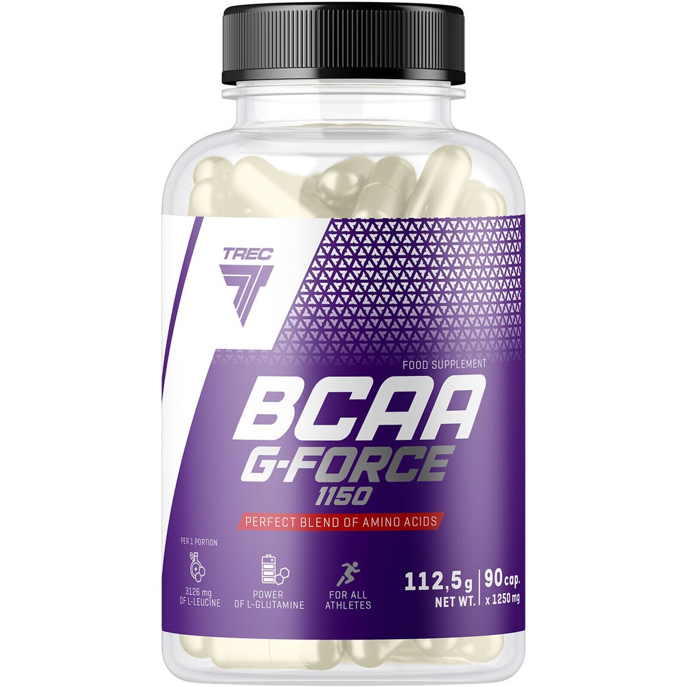 BCAA G-FORCE – 90-180 Caps-Accelerates muscle regeneration – Improves endurance