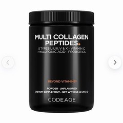 Codeage Multi Collagen Powder Unflavored Hair Skin Nail Support 10.58 oz