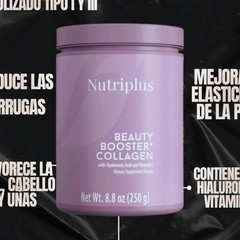 Nutriplus Collagen Powder Hyaluronic Acid Vitamin C Zinc Skin Hair Nail 8.8 oz
