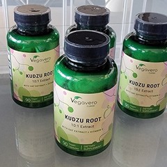 Lot Vegavero Kudzu Root 10:1 Extract 90 Vegan Capsules Exp 11/2027