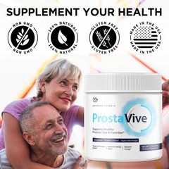 (2 Pack) Prostavive Advanced Prostate Health Support Powder Prosta Vive 60 servs
