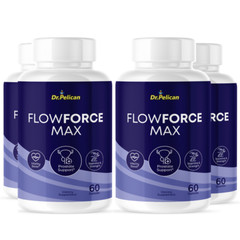 Flowforce Max- Prostate Support- 4 Bottles- 240 Capsules
