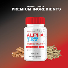 (3 Pack) Alpha TRT Performance Capsules, AlphaTRT Advanced Pills (180 Capsules)