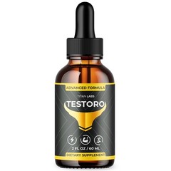 (1 Pack) Testoro Male Support Drops Advanced Test Oro Supplement 30 Servings