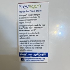 Prevagen Extra Strength Memory Support Capsules 30 Ct 20 mg NSF Certified