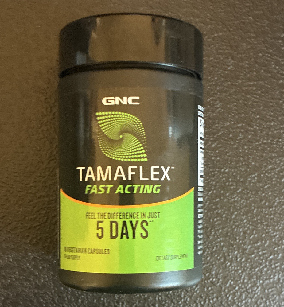 GNC TamaFlex Fast Acting Joint Support Dietary Supplement Capsules 60 ct 02/29