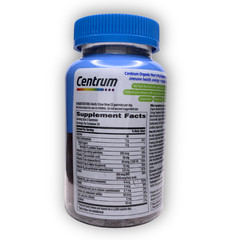Centrum Men Multigummies • USDA Organic • Immune Support & Energy • 90 Gummies
